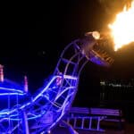 Destination Downtown Installations of Fire and Light