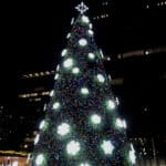 76 Foot Tall Christmas Tree in Vancouver