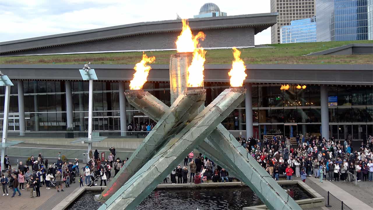 Vancouver Olympic Cauldron Lighting